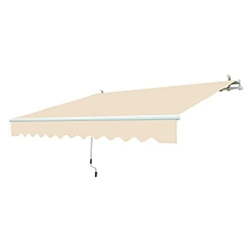 Garden Friend t1372012/F, Vorhang Vierkantstab Tiefe 200 cm, Länge 300 cm, beige von Linea Garden Friend