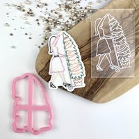 Frau Schieben Baum Ausstecher Und Prägung, Weihnachts Cookie Cutter, Merry Christmas Embosser, Keksstempel, Briefkasten Ideen von LissieLoves