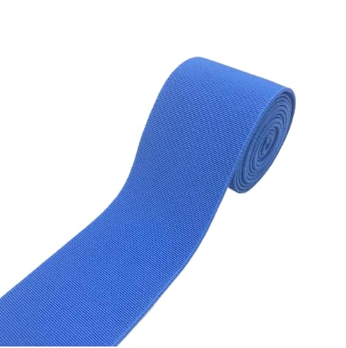 5 Meter 40 Mm Gummibänder Gummiband Gurtband Diy Kleidung Nähzubehör,Blau,40mm von LiveTslonger