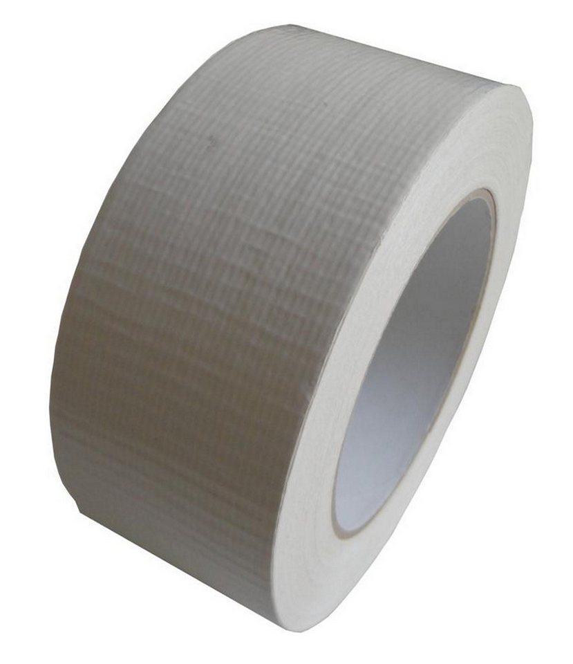 Livepac Office Klebeband 5 Rollen Klebeband Gewebeband Panzerband Panzertape 50m X 48mm weiß von Livepac Office