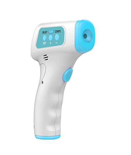 Fieberthermometer Kontaktlos Stirn mit Akkustischen Signal - Infrarot Thermometer für Baby und Erwachsene - Stirnthermometer Digital Berührungslos - Genauer Messwert von Livoo feel good moments