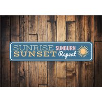 Lustiges Strand-Brun-Schild, Strand-Sonnenbrand-Schild, Sonnenbrand-Humor, Lustiges Strand-Geschenk, Humor-Geschenk, Süßes Geschenk von LiztonSignShop