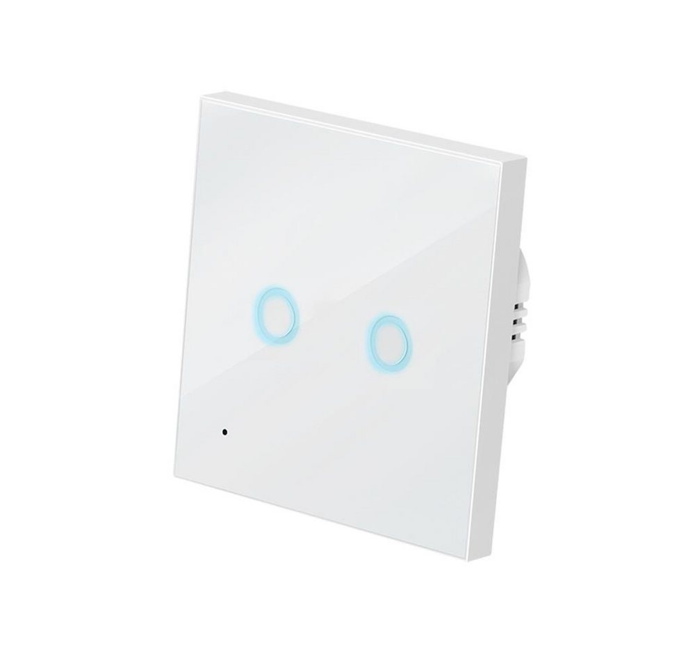 LogiLink Smart Home Wi-Fi Smart Wandschalter Smarter Lichtschalter, Tuya kompatibel von LogiLink