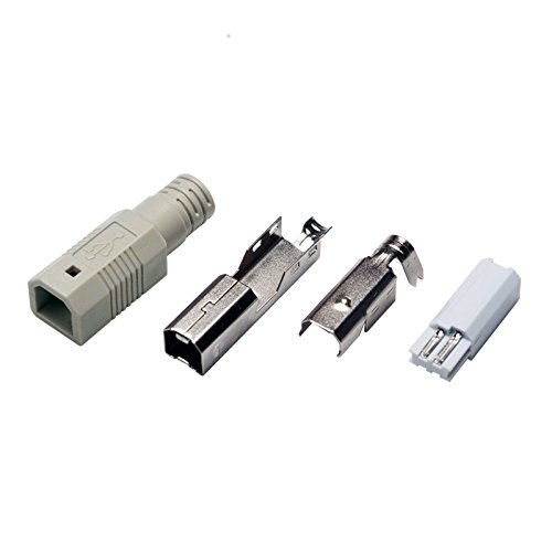 LogiLink USB-Stecker Typ-B L‹¨«tversion aus 4 Teilen, UP0002 (aus 4 Teilen) von Logilink