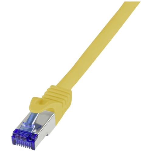 LogiLink C6A107S RJ45 CAT 6a S/FTP 15.00m Gelb 1St. von Logilink