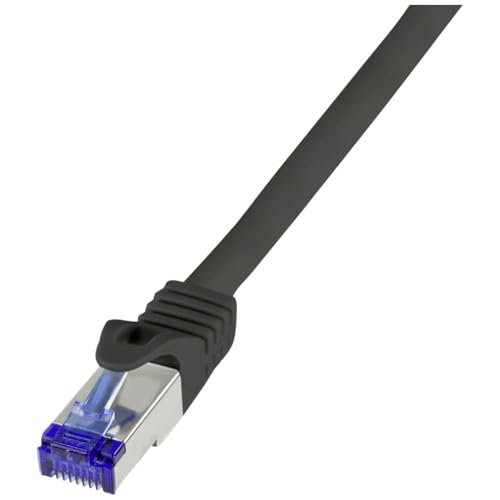 LogiLink C6A113S RJ45 CAT 6a S/FTP 20.00m Schwarz 1St. von Logilink