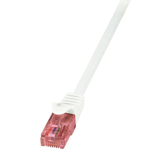 Logilink CQ2111U CAT6 U/UTP Patch Kabel PrimeLine AWG24 LSZH weiß 20m von Logilink