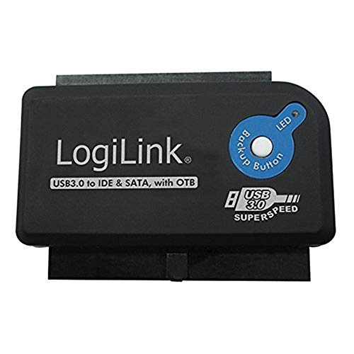Logilink AU0028A Adapter USB 3.0 zu IDE & SATA mit OTB Funktion Logilink AU0028A Adapter USB 3.0 zu IDE & SATA mit OTB Funktion von Logilink