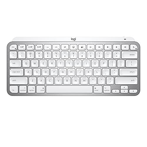 Logitech MXKEYS Mini F. MAC WRLS Illum. Hellgrau – Pfanne – Nordic von Logitech