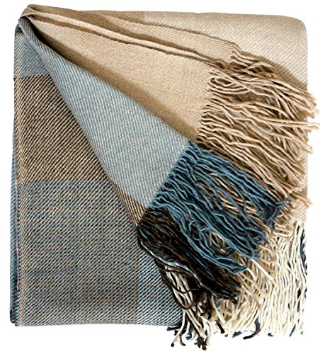 Lorenzo Cana Luxus Alpakadecke 100% Alpaka Fair Trade Decke Wohndecke handgewebt Sofadecke Tagesdecke Kuscheldecke Umhang 9603077 von Lorenzo Cana