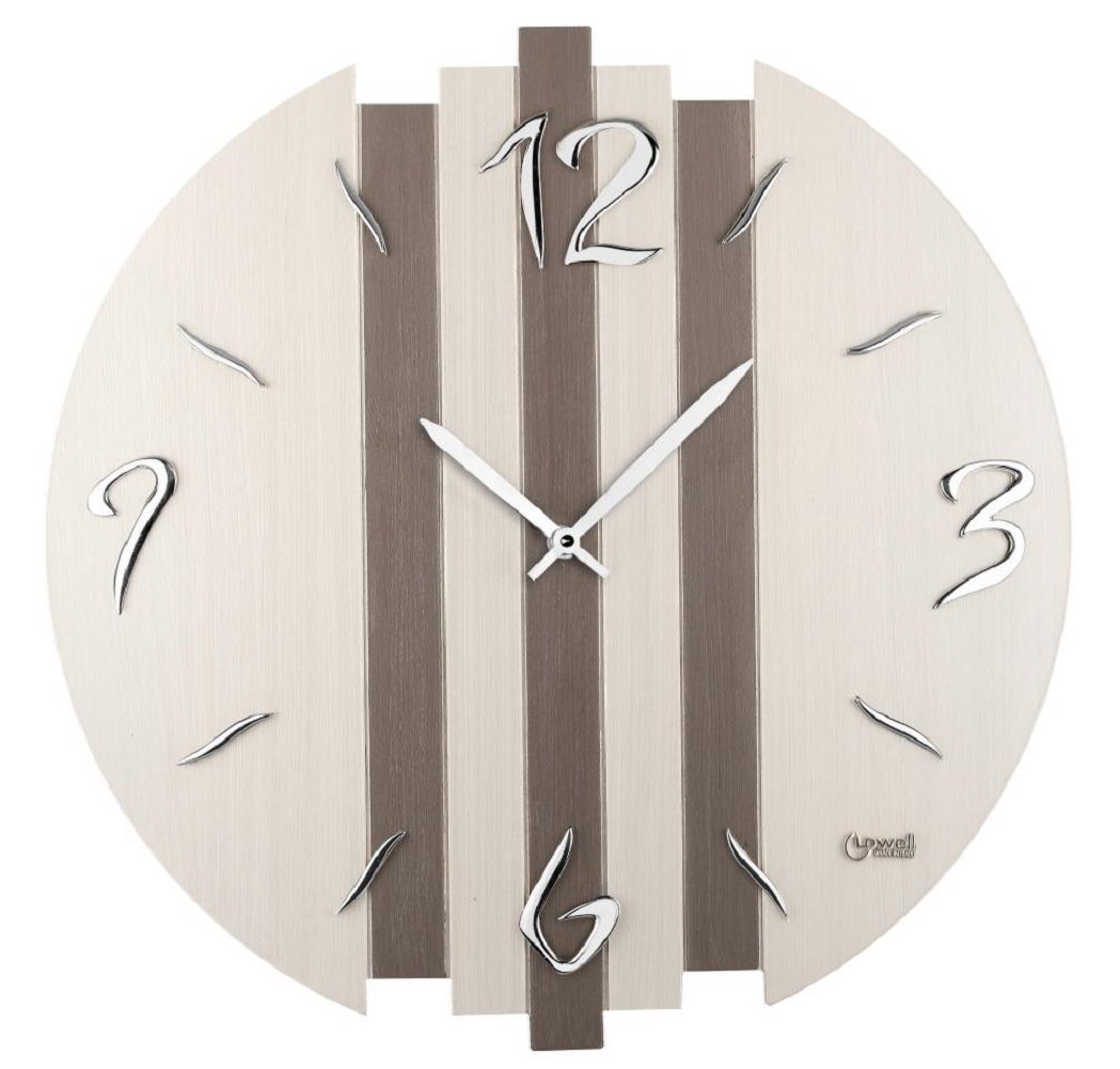 Lowell Wanduhr Wanduhren Holz Design Lowell 11445 ∅50cm von Lowell