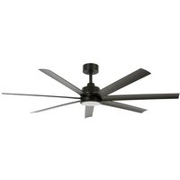 Lucci AIR Atlanta Deckenventilator 52W (Ø x H) 142cm x 35cm Schwarz von Lucci AIR