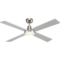 Lucci AIR Quest Deckenventilator (Ø x H) 122cm x 40cm Silber von Lucci AIR