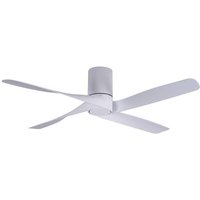 Lucci AIR Riviera Deckenventilator 35W (Ø x H) 132cm x 28cm Weiß von Lucci AIR