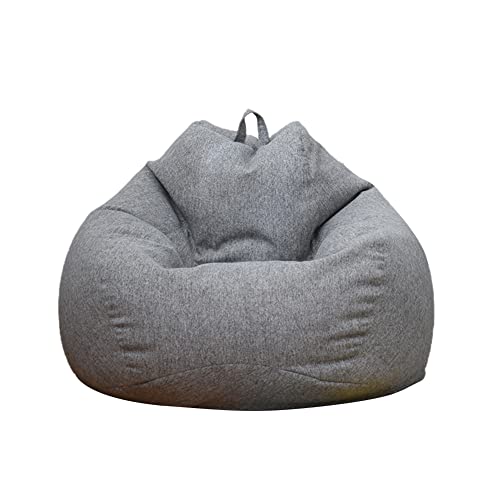 Bean Bag, Beanless Bag Chair Inflating Furniture Bean Bag Gamer Sitzsack Weiches & Komfortables Bodenkissen Sessel Für Erwachsene Und Kinder, Indoor Outdoor Sessel Sitzsack-Bezug - kein Füllstoff von Luckxing