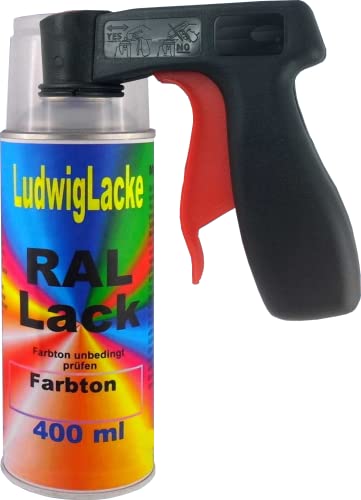 Ludwiglacke RAL 8003 LEHMBRAUN Matt 400 ml 1K Spray + Griff von Ludwiglacke