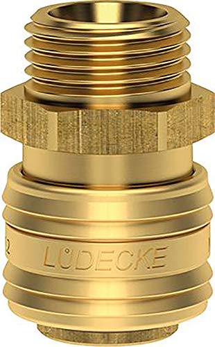LÜDECKE Schnellverschlusskupplung Ser.ES NW7,2 G3/8 AG LÜDECKE Schnellverschlusskupplung Ser.ES NW7,2 G3/8 AG von Lüdecke
