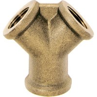 Lüdecke Dreiwegestück Temperguss, 3 x R 1" IG Lüdecke Dreiwegestück Temperguss, 3 x R 1" IG von Lüdecke
