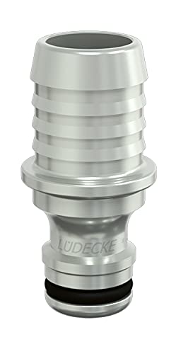 Lüdecke SLW DN 9 Schlauchtülle Wpn 13 S Stecknippel Wasserschlauch, Messing vernickelt Lüdecke SLW DN 9 Schlauchtülle Wpn 13 S Stecknippel Wasserschlauch, Messing vernickelt von Lüdecke