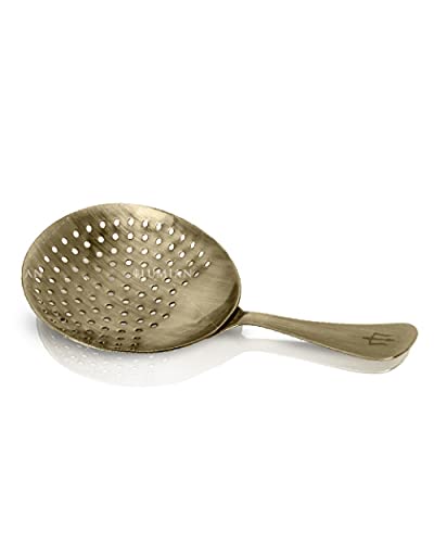 Lumian Luxury Bar Tools L0117 Ermes Julep Strainer Professional, Edelstahl, bronzebeschichtet, 16,5 cm von Lumian Luxury Bar Tools