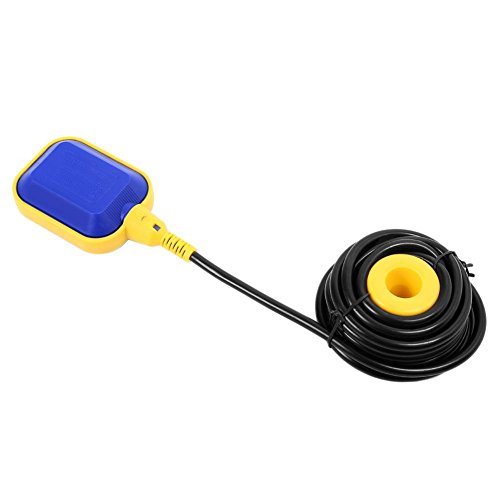 Schwimmerschalter, 5m Kabel 250V 15 (8) A Wasserstandsregler Pumpe Tauchpumpen Pegelschalter Wechsler, Automatisch Einstellbar von Ausla