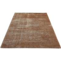 LUXOR living Hochflor-Teppich "Gela", rechteckig, Uni Farben, weich und flauschig, ideal im Wohnzimmer & Schlafzimmer von Luxor Living
