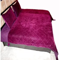 Lila Samt Diamant Quilt König Decke Gewichtete Bettwäsche-Sets Baby Tröster Tagesdecke Bettwäsche Set Valentinstag Geschenke von LuxuryEtsyCollection