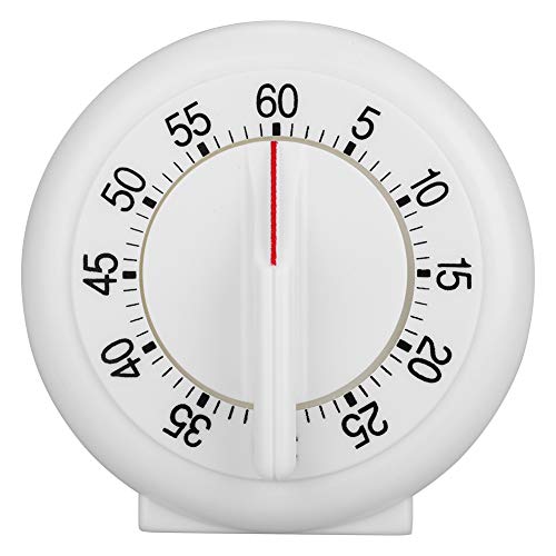 Lwuey Mechanischer Küchentimer, Kurzzeitmesser Küchenwecker Eieruhren 60 Minuten Countdown Timer Zeitmanagement Werkzeug Haushalt Küche Kochen Backen Mechanisch Küchenuhr Eieruhr Büro Kurzzeitwecker von Lwuey