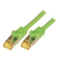 M-Cab 0,25 m CAT7 S-FTP Netzwerkkabel 0,25 m S/FTP (S-STP) grün – Netzwerkkabel (0,25 m, Cat7, S/FTP (S-STP), RJ-45, RJ-45, grün) von M-CAB