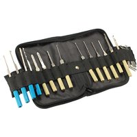 18 Stücke Schlosser Werkzeug Türöffner Schlüssel Dimple Lock Pick Tools Kombination daniu von MAEREX