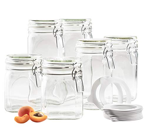 Mäser Gothika Vorratsglas-Set mit Deckel, Glas, 750 ml - 1,45 l Mäser Gothika Vorratsglas-Set mit Deckel, Glas, 750 ml - 1,45 l von MÄSER
