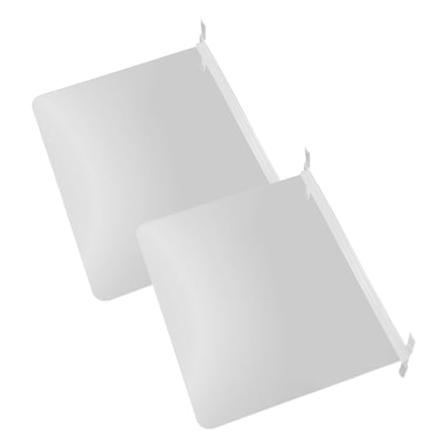 MAGICLULU 2 Stück Transparente Regaltrenner Verstellbare Trenner für Schrank und Küchenorganisation Multifunktionale Aufbewahrungslösungen für Kleiderschränke und Schränke MAGICLULU 2 Stück Transparente Regaltrenner Verstellbare Trenner für Schrank und Küchenorganisation Multifunktionale Aufbewahrungslösungen für Kleiderschränke und Schränke von MAGICLULU