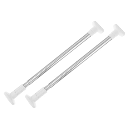 MAGICLULU 2 Stück Verstellbare Kleiderstange Tension Rods für Schrank ohne Bohren zum Aufhängen von Kleidung Handtüchern und Schals Langlebig und Stabil MAGICLULU 2 Stück Verstellbare Kleiderstange Tension Rods für Schrank ohne Bohren zum Aufhängen von Kleidung Handtüchern und Schals Langlebig und Stabil von MAGICLULU