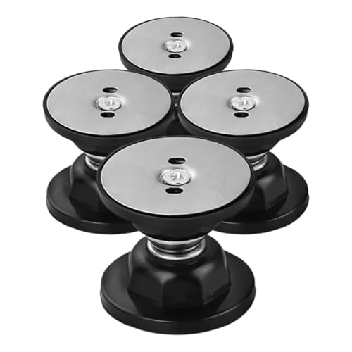 MAGICLULU 4 Stück Magnetische Türstopper Geräuschdämpfende Türhalterung für Wand und Bodenmontage ohne Bohren mit Schrauben und Klebeband Schwarz MAGICLULU 4 Stück Magnetische Türstopper Geräuschdämpfende Türhalterung für Wand und Bodenmontage ohne Bohren mit Schrauben und Klebeband Schwarz von MAGICLULU