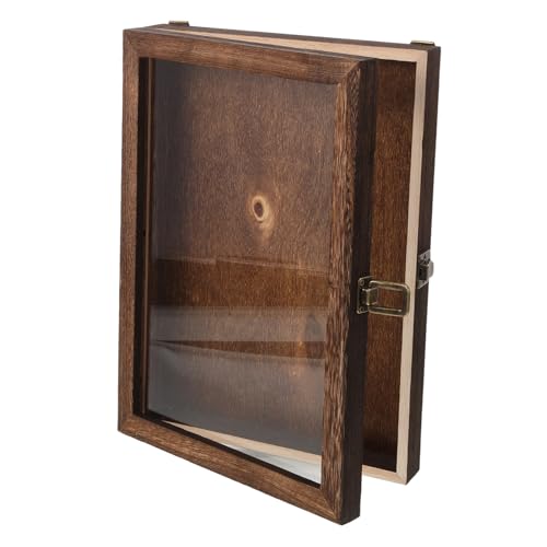 MAGICLULU Kasten Insekten-schaukasten Anzeige Fall Sammeln Trockenblumen Musterkoffer Probenbehälter Probenhalter Schmetterlinge Vitrine Aufbewahrungskoffer Für Proben Dunkelbraun Holz MAGICLULU Kasten Insekten-schaukasten Anzeige Fall Sammeln Trockenblumen Musterkoffer Probenbehälter Probenhalter Schmetterlinge Vitrine Aufbewahrungskoffer Für Proben Dunkelbraun Holz von MAGICLULU