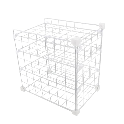 MAGICLULU Küchenregal aus Metall Lagiger Organizer für Kühlschrank und Schrank Platzsparendes Aufbewahrungsregal für Geschirr Schüsseln und Vorräte für Küche und Badezimmer MAGICLULU Küchenregal aus Metall Lagiger Organizer für Kühlschrank und Schrank Platzsparendes Aufbewahrungsregal für Geschirr Schüsseln und Vorräte für Küche und Badezimmer von MAGICLULU