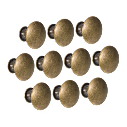 MAGICLULU Runde Möbelgriffe mit Einzel Loch Ergonomisch Flacher Kopf Leichte Hohlkonstruktion Praktische Schrankgriffe für Kommoden Küchenschränke und Kleiderschränke Einfache Montage MAGICLULU Runde Möbelgriffe mit Einzel Loch Ergonomisch Flacher Kopf Leichte Hohlkonstruktion Praktische Schrankgriffe für Kommoden Küchenschränke und Kleiderschränke Einfache Montage von MAGICLULU