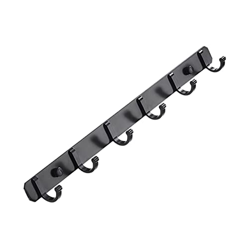 MAGICLULU Space Aluminium 6-haken Kleiderbügel Wandbehang Haken Schraubhaken Türhaken für Schrank Organizer MAGICLULU Space Aluminium 6-haken Kleiderbügel Wandbehang Haken Schraubhaken Türhaken für Schrank Organizer von MAGICLULU