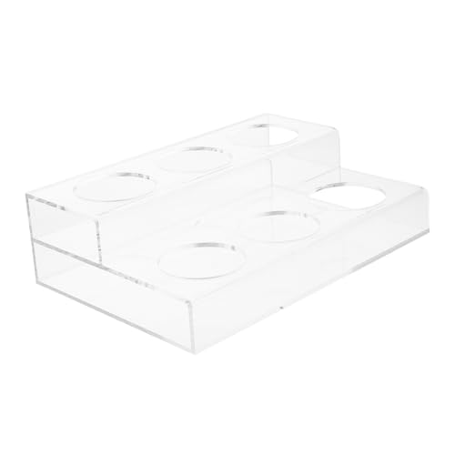 MAGICLULU Stöckiger Syrup Holder mit Fächern für Kaffee und Gewürze Transparentes Aufbewahrungssystem für Küche und Bar und Vielseitig Einsetzbar MAGICLULU Stöckiger Syrup Holder mit Fächern für Kaffee und Gewürze Transparentes Aufbewahrungssystem für Küche und Bar und Vielseitig Einsetzbar von MAGICLULU