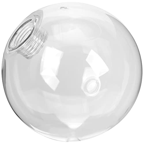 MAGICLULU Tischlampen Transparenter Kugelförmiger Glaslampenschirm G9-Glaslampenschirm Mit Gewinde Blasenglas-Lampenschirmabdeckung Für Licht (120 Mm) Laterne Kronleuchter von MAGICLULU