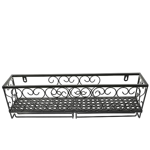 MAGICLULU Weinregal Hängender Aufbewahrungshalter Weinbecherregal Aus Eisen Organizer Schwarz 50 cm Mehrzweck MAGICLULU Weinregal Hängender Aufbewahrungshalter Weinbecherregal Aus Eisen Organizer Schwarz 50 cm Mehrzweck von MAGICLULU