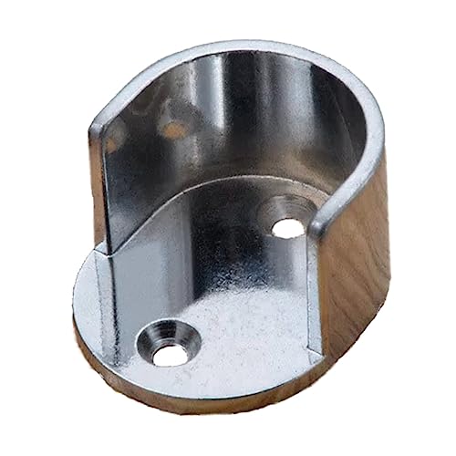 MAGICLULU Zinc Alloy Kleiderstangenhalterung Verstellbarer Flansch für Schrank und Duschstangen Robuste Wandmontage Installieren und Sicher der Anwendung für Garderobe und Badezimmer MAGICLULU Zinc Alloy Kleiderstangenhalterung Verstellbarer Flansch für Schrank und Duschstangen Robuste Wandmontage Installieren und Sicher der Anwendung für Garderobe und Badezimmer von MAGICLULU