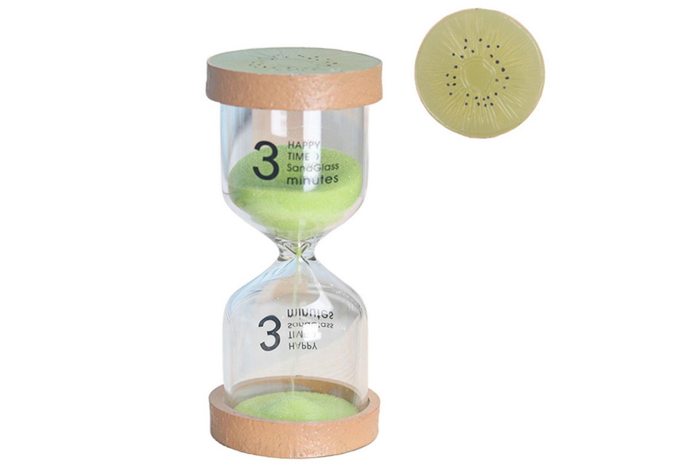 MAGICSHE Sanduhr 3/5/ 15/30 Buntes Sanduhr Timer Glasuhr für Kinder zum Zähneputzen von MAGICSHE