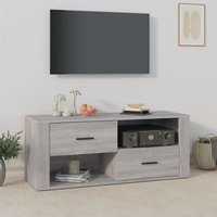 Maisonchic - TV-Schrank, TV-Lowboard, tv Möbel, Fernsehschrank Moderner Stil Grau Sonoma 100x35x40 cm Holzwerkstoff NMKS58017 von MAISONCHIC