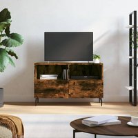 Maisonchic - TV-Möbel,TV-Schrank TV-Lowboard für Wohnzimmer TV-Hängeschrank Räuchereiche 80x36x50 cm Holzwerkstoff 17109 von MAISONCHIC