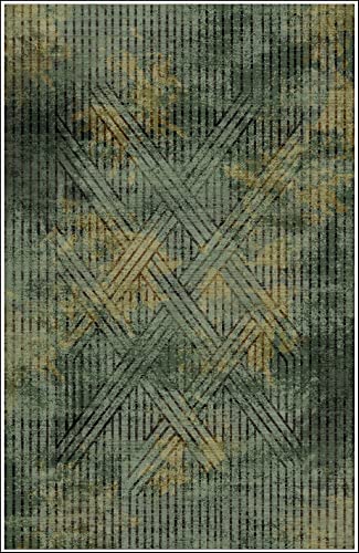 MANI TEXTILE Teppich Fisun, Grün, 300 x 400 cm von MANI TEXTILE