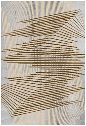 MANI TEXTILE - Teppich Nour Gold, Maße: 300 x 400 cm von MANI TEXTILE