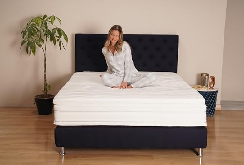 MARQA Premium Matratzen Topper Visco Memory Foam 90x200cm-100x200cm-120x200cm-140x200cm-160x200cm-180x200cm - 7cm Höhe Visco (Topper 1.1 Memory Foam, 140x200) von MARQA