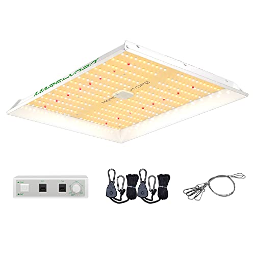 MARS HYDRO TS1000 LED Grow Lampe Vollspektrum UV IR led Pflanzenlampen Pflanzenlicht LED Grow Light Wachsen Licht Wachstumslampe für Zimmerpflanzen, Gemüse, Blume von MARS HYDRO