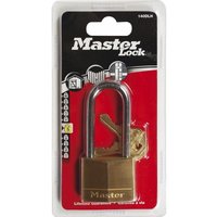 Master Lock - Schloss aus massivem Messing 40mm Bügel 51mm d 6mm von MASTER LOCK